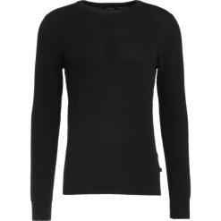 Swetry klasyczne męskie: J.LINDEBERG DEXTER Sweter black