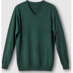 Kardigany męskie: Sweter z dekoltem w serek z cienkiej dzianiny