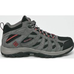 Columbia - Buty Canyon Point Mid. Szare buty trekkingowe męskie Columbia, z materiału, na sznurówki, outdoorowe. Za 399,90 zł.