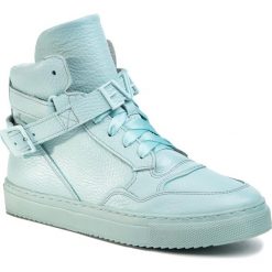 Sneakersy EVA MINGE - EM-08-07-000588 414. Zielone półbuty damskie Eva Minge, ze skóry. Za 463,00 zł.