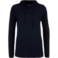 S.Oliver sweter damski 36 ciemnoniebieski. Niebieskie swetry damskie S.Oliver, s, bez wzorów, eleganckie, bez rękawów, bez kaptura. Za 199,00 zł.