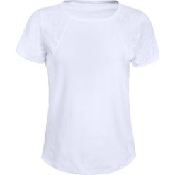 Bluzki damskie: Under Armour Koszulka damska TB Balance Camo Mesh SS biała r. XL (1316592-100)