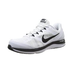Nike , 20 | Damskie buty sportowe Wmns Dual Fusion Run 3 - uniwersalne do biegania (Lt Mgnt Gry / Hypr Pnk-White-Unv) | 40. Białe buty sportowe damskie Nike, bez wzorów, sportowe, do biegania. W wyprzedaży za 231,70 zł.