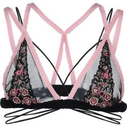 Biustonosze bardotka: For Love & Lemons AZALEA Biustonosz z trójkątną miseczką pink/black