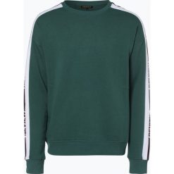 Bluzy męskie: Review - Męska bluza nierozpinana, zielony