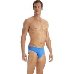 Kąpielówki męskie: Speedo Kąpielówki męskie Essential 7cm Sportsbrief Niebieskie r. L (8083542610)