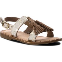 Sandały dziewczęce: Sandały GIOSEPPO – Cowkid 38694 White/Gold