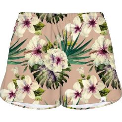 Spodenki sportowe męskie: Colour Pleasure Spodenki damskie CP-020 161 beżowo-zielone r. XL-XXL