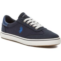 Tenisówki U.S. POLO ASSN. - Ted1 MARCS4102S9/C1 Dkbl. Niebieskie półbuty męskie U.S. Polo Assn., bez wzorów, z gumy, bez zapięcia. W wyprzedaży za 179,00 zł.