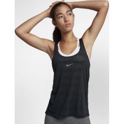 Bluzki, topy, tuniki: Nike Koszulka damska Tank Elastka Jaq czarna r. M (898249-010)
