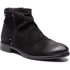 Kozaki NOBRAND - Tank 13917 Black. Czarne glany męskie marki Nobrand, z polaru. W wyprzedaży za 369,00 zł.