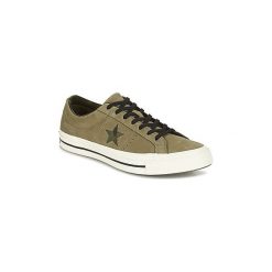 Buty Converse One Star. Zielone trampki męskie Converse, bez wzorów, retro, bez zapięcia. Za 279,30 zł.