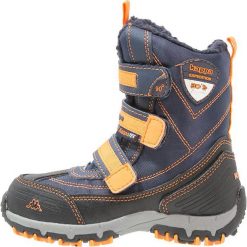 Kappa BEN Śniegowce navy/orange. Niebieskie buty zimowe damskie Kappa, z gumy. W wyprzedaży za 151,20 zł.