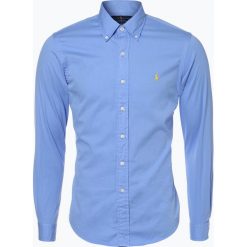 Polo Ralph Lauren - Koszula męska, niebieski. Niebieskie koszule męskie na spinki Polo Ralph Lauren, m, z haftami, button down. Za 299,95 zł.