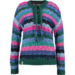Swetry klasyczne damskie: khujo ANTHELIA Sweter multicoloured/green