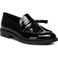Lordsy VAGABOND - Amina 4803-860-20 Black. Czarne półbuty damskie Vagabond, na co dzień, bez wzorów, ze skóry, bez obcasa, na płaskiej podeszwie, bez zapięcia. W wyprzedaży za 379,00 zł.