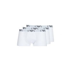 Bokserki Emporio Armani CC715-111357-16512. Białe bokserki męskie Emporio Armani, bez wzorów. Za 189,00 zł.