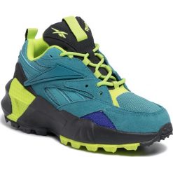Buty Reebok - Aztrek Double Mix Trail EG8907 Minmis/Trgry8/Neolim. Zielone półbuty damskie Reebok, bez wzorów, z zamszu, bez obcasa, na płaskiej podeszwie, bez zapięcia. W wyprzedaży za 279,00 zł.