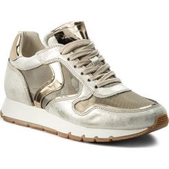 Sneakersy VOILE BLANCHE - Julia Mesh 0012012438.01.9106 Avorio/Platino. Żółte półbuty damskie marki Voile Blanche, bez wzorów, ze skóry ekologicznej, bez obcasa, na płaskiej podeszwie, bez zapięcia. W wyprzedaży za 489,00 zł.