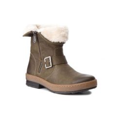 RIEKER Z6762-54. Botki damskie Rieker, bez obcasa, bez zapięcia. Za 269,99 zł.