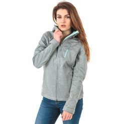 Kurtki sportowe damskie: 4f Kurtka softshell damska H4L18-SFD002 szara r. XS