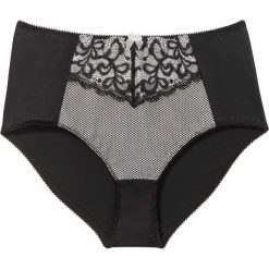 Figi wyszczuplające bonprix czarno-ecru. Czarne figi damskie marki bonprix. Za 29,99 zł.