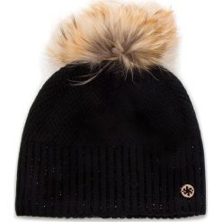 Czapka GRANADILLA - Sparkle Beanie Chic JG5253 Black 001. Czarne czapki zimowe damskie Granadilla, z materiału. Za 309,00 zł.