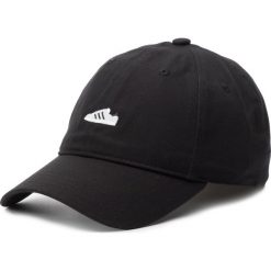 Czapka z daszkiem adidas - Super Cap ED8028 Black/White. Czarne czapki damskie Adidas, bez wzorów, z bawełny. Za 99,95 zł.