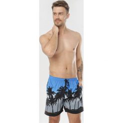Niebieskie Szorty Asteleora. Niebieskie spodenki i szorty męskie Born2be, xl, bez wzorów. W wyprzedaży za 24,99 zł.