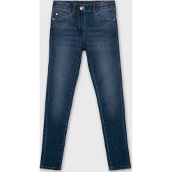 Blukids - Jeansy dziecięce 140-170 cm. Niebieskie jeansy dziewczęce Blukids, s, bez wzorów, z elastanu. Za 59,90 zł.