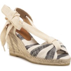 Espadryle TONI PONS - Padua-TG Negre. Brązowe espadryle damskie Toni Pons, bez wzorów, z tworzywa sztucznego, bez obcasa, na obcasie. Za 249,00 zł.