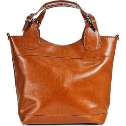 Torebka skórzana elegancki kuferek DAN-A T195 camel - camel. Brązowe kuferki damskie DAN-A, bez wzorów, ze skóry, eleganckie, bez dodatków. Za 289,99 zł.
