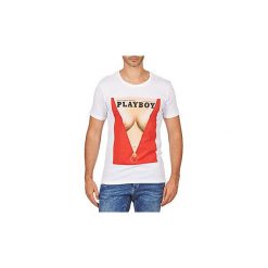 T-shirty z krótkim rękawem Eleven Paris PB COLLAR M MEN. Białe t-shirty męskie marki Eleven Paris, s, bez wzorów, bez kołnierzyka, krótkie. Za 135,20 zł.