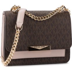 Torebka MICHAEL MICHAEL KORS - Jade 32T9GJ4C0B Brn/Sftpink. Różowe torebki klasyczne damskie MICHAEL Michael Kors, bez wzorów, ze skóry ekologicznej, eleganckie, bez dodatków. Za 969,00 zł.