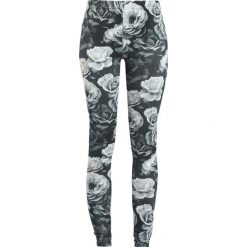 Rock Rebel by EMP Built For Comfort Legginsy czarny. Czarne legginsy marki Rock Rebel by EMP, s, z nadrukiem. Za 69,90 zł.