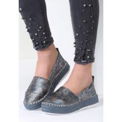 Espadryle damskie: Granatowe Espadryle Feel Life