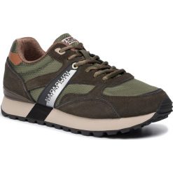 Sneakersy NAPAPIJRI - Rise NA4DXG Green Forest 2 GE3. Zielone sneakersy męskie Napapijri, bez zapięcia. Za 429,00 zł.