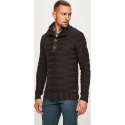 Pierre Cardin - Sweter. Niebieskie swetry męskie Pierre Cardin, xl, bez wzorów, z bawełny, bez kołnierzyka, bez kaptura. Za 449,90 zł.