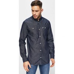 Produkt by Jack & Jones - Koszula. Niebieskie koszule męskie PRODUKT by Jack & Jones, s, bez wzorów, z bawełny, casualowe, button down, z długim rękawem. W wyprzedaży za 69,90 zł.