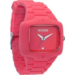 Zegarek unisex Coral Nixon Rubber Player A1391685. Różowe zegarki męskie marki Nixon. Za 647,00 zł.