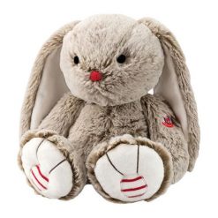 Przytulanki i maskotki: Przytulanka „Królik” w kolorze jasnobrązowym – (W)31 cm