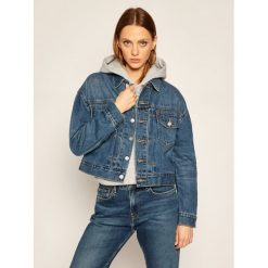 Kurtka jeansowa Levi's® New Heritage 36757-0000. Niebieskie kurtki damskie s, bez wzorów, z jeansu, bez kaptura. Za 529,00 zł.