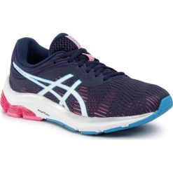 Buty ASICS - Gel-Pulse 11 1012A467 Peacoat/White 402. Niebieskie buty sportowe damskie Asics, bez wzorów, z tworzywa sztucznego, sportowe, do biegania. Za 399,00 zł.