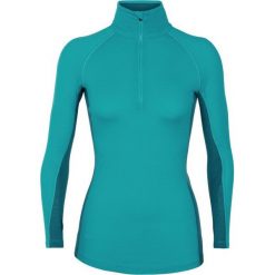 Icebreaker Bluzka Wmns 200 Zone Ls Half Zip, Arctic Teal/Kingfisher/Dew, M. Zielone koszulki damskie termoaktywne marki Icebreaker, m, bez wzorów, z wełny, bez kołnierzyka, z długim rękawem, długie, bez kaptura, outdoorowe. W wyprzedaży za 289,00 zł.
