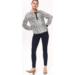 JEANSOWE RURKI. Szare rurki damskie marki Top Secret, na lato, m, z jeansu. Za 129,99 zł.