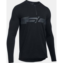Under Armour Koszulka męska SC30 1/4 Zip LS Crewneck czarna r. M (1298373-001). Czarne koszulki sportowe męskie Under Armour, m. Za 166,73 zł.
