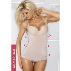 Bielizna wyszczuplająca: High-Wyszczuplające body z wąskimi ramiączkami – pod piersi