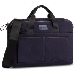 Torba na laptopa STRELLSON - Harrow 4010002377 Dark Blue 402. Niebieskie torby męskie skórzane Strellson, bez wzorów, z materiału. Za 499,00 zł.