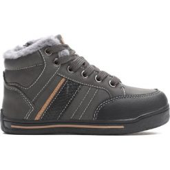 Szare Buty Sportowe Bowing. Szare buty sportowe chłopięce Born2be, z materiału, z okrągłym noskiem, na zamek. Za 59,99 zł.