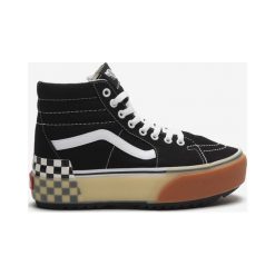 Vans Sk8-Hi Stacked Tenisówki Czarny. Czarne trampki i tenisówki damskie Vans, bez wzorów, ze skóry, bez zapięcia. Za 386,95 zł.